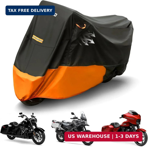Motorcycle cover for - motorcycle, harley